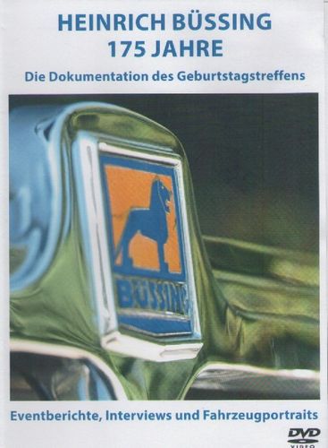 DVD 175. Geburtstag Heinrich Büssing