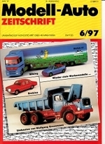 Modell-Auto Zeitschrift Heft Nr. 6/1997