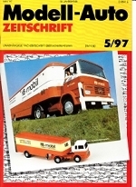 Modell-Auto Zeitschrift Heft Nr. 5/1997