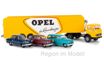 Mercedes LPS 338, Opel, Autotransport-SZ mit 3 Opel Olympia