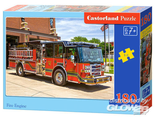 Castorland: Fire Engine, Puzzle 180 Teile