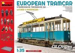 MiniArt: European Tramcar(Strassenbahn Triebwagen 641) with Crew & Passengers in 1:35