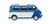 1:87 DKW Schnelllaster Bus - blau/perlweiss