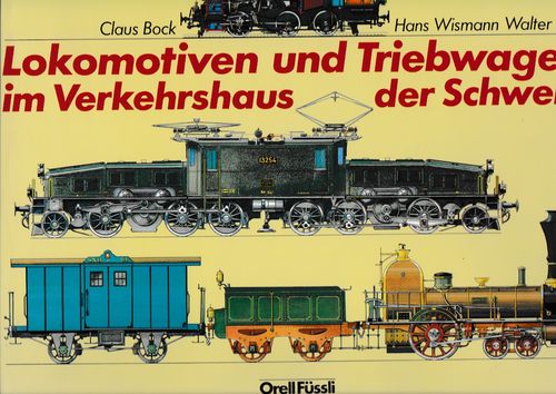 Lokomotiven und Triebwagen im Verkehrshaus der Schweiz