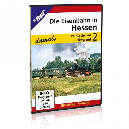 DVD - Eisenbahn in Hessen - damals Teil 2: Im Hessischen Bergland