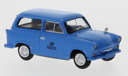 Trabant P 50 Kombi, blau, Deutsche Post Studiotechnik, 1960