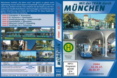DVD München - Do fahrn mia! Tram 12, 16, 17, 18, 23, 27
