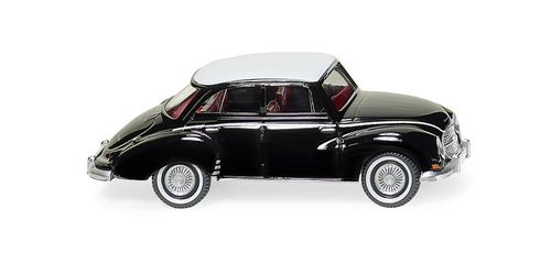1:87 DKW Limousine - schwarz mit weißem Dach