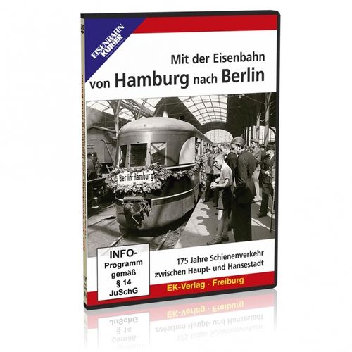 DVD - Mit der Eisenbahn von Hamburg nach Berlin