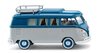 VW T1 Campingbus - achatgrau/grünblau
